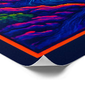 Poster Old Faithful Psychedelique (Coin)
