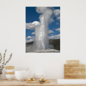 Poster Old Faithouse Geyser - Beaux Art Imprimer (Cuisine)