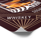 Poster Old Fashioned Cocktail Art Deco Vintage Bar (Coin)