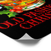 Poster Old Fashioned Whiskey Christmas Funny Bourbon Tail (Coin)