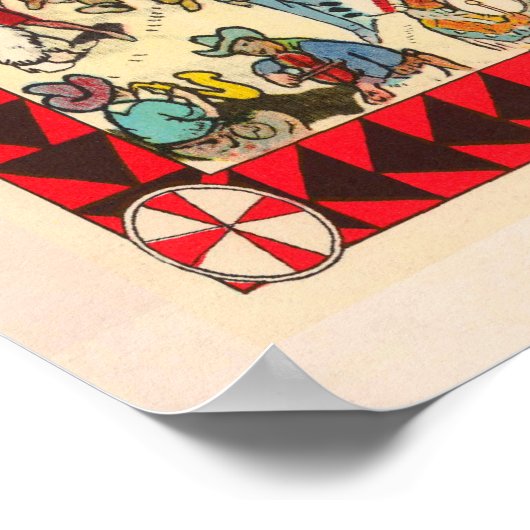 Poster Old Glacier National Park Map (1925)  (Coin)