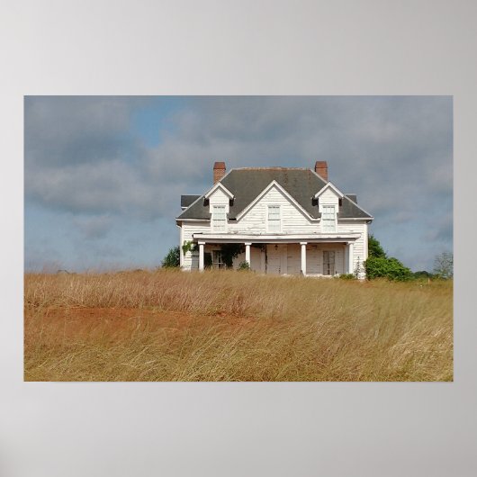 Poster Old Historic Home (Devant)