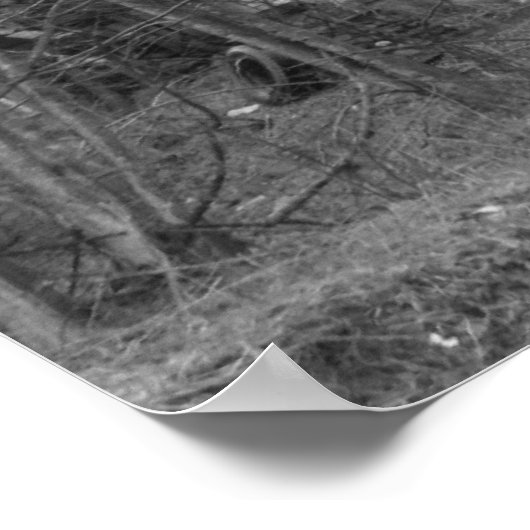 Poster Old House ~ imprimer (Coin)