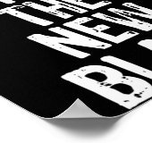 Poster Old Is The New Black Funny Elderly Gift Christmas (Coin)