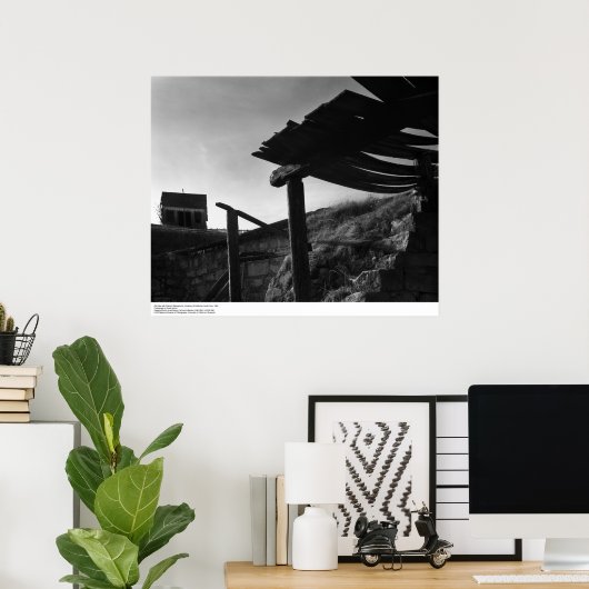 Poster Old Kilns, avec Shack en Arrière - plan, 1963 (Bureau à domicile)