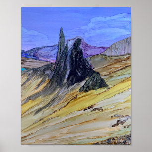 Poster Old Man Of Storr Skye