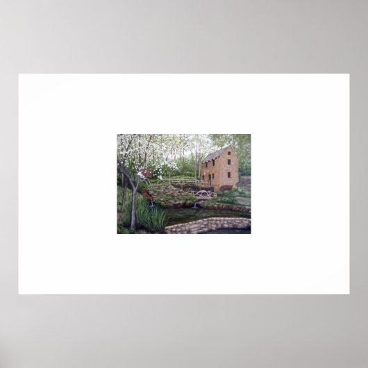 Poster Old Mill (Devant)