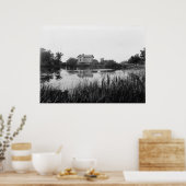 Poster Old Mill à la gare (Cuisine)