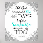 Poster Old New Borrowed & Blue (Devant)