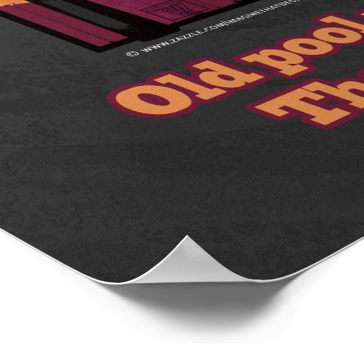 Poster Old Pool (Coin)