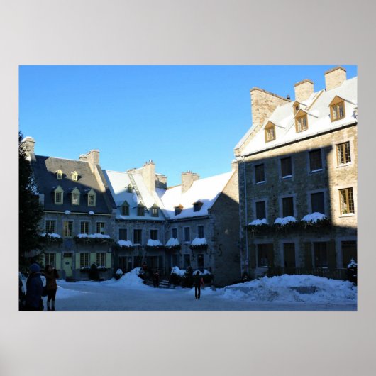 Poster Old Québec, Québec, Canada (Devant)