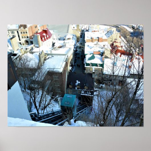 Poster Old Québec, Québec, Canada (Devant)