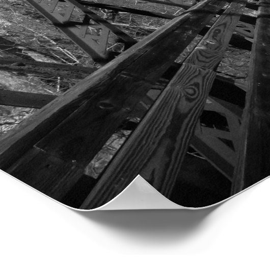 Poster Old Railroad Bridge (Coin)