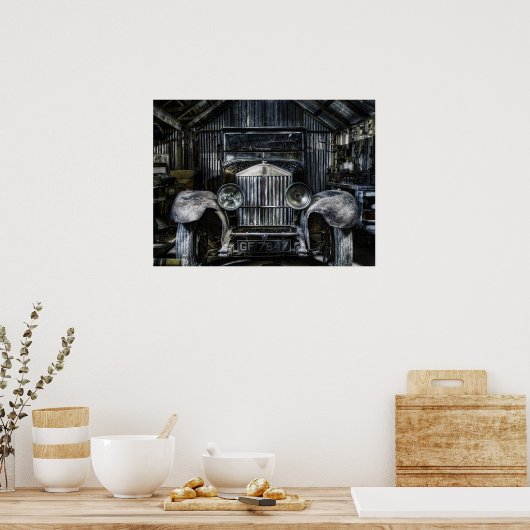 Poster Old Rolls Royce (Cuisine)