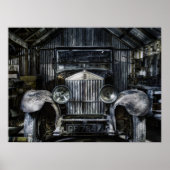 Poster Old Rolls Royce (Devant)