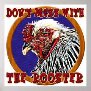 Poster Old Rooster