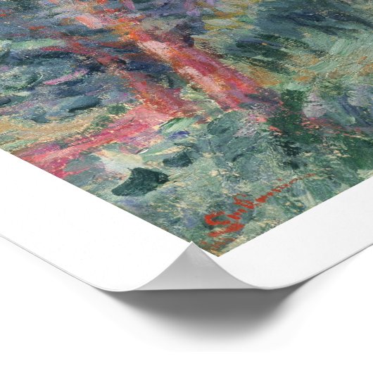 Poster Old Samois, c.1900 (Coin)