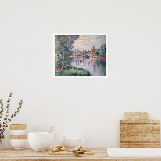 Poster Old Samois, c.1900 (Cuisine)