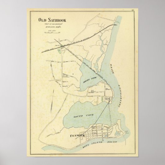 Poster Old Saybrook (Devant)