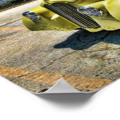 Poster Old School Willys Race Coupe (Coin)