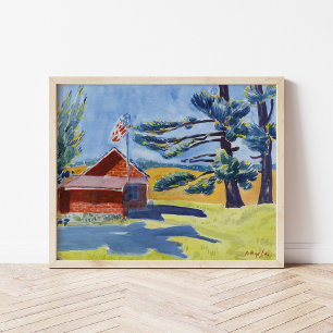 Poster Old Schoolhouse, Ryders   George Luks