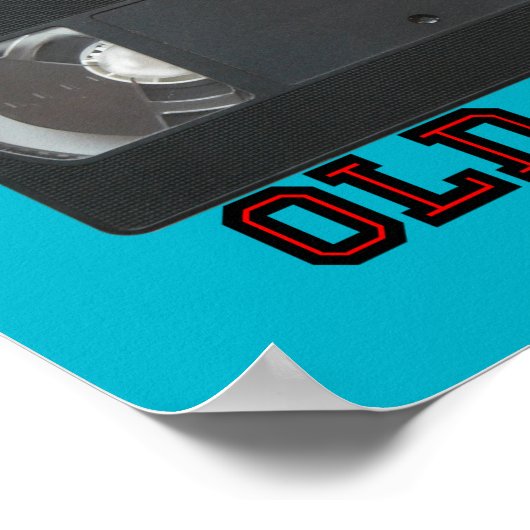 Poster Old Skool - Bande VHS (Coin)