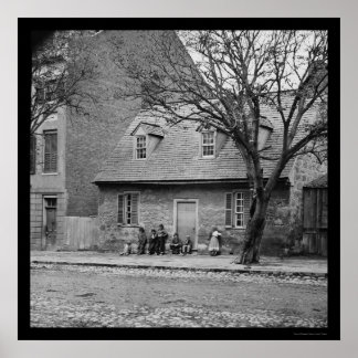 Poster Old Stone House à Richmond, VA 1865