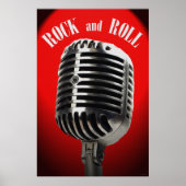 Poster Old Time Rock and Roll 36 x 24 (Devant)