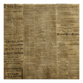 Poster Old Vintage (Devant)