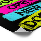 Poster Old Ways Won't Open New Doors Motivational Quotes (Coin)