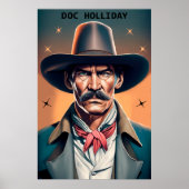 Poster Old West Legend Doc Holliday (Devant)