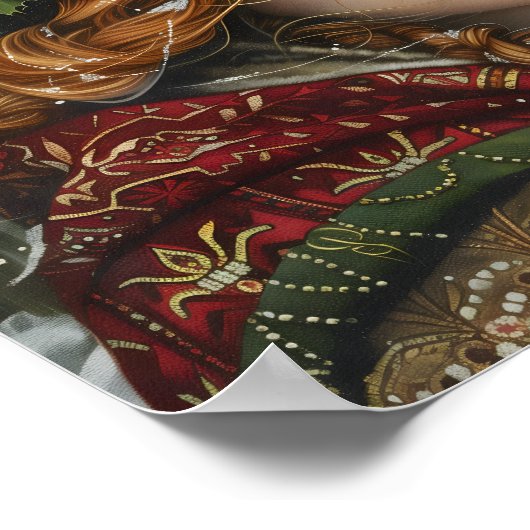 Poster Old World Lady (Coin)