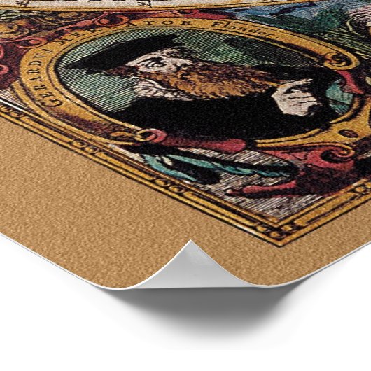 Poster Olde World 36 x 24 (Coin)