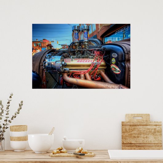 Poster Olds Rocket (Cuisine)