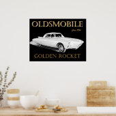Poster Oldsmobile Golden Rocket (Cuisine)