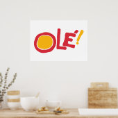 Poster Olé ! (Cuisine)