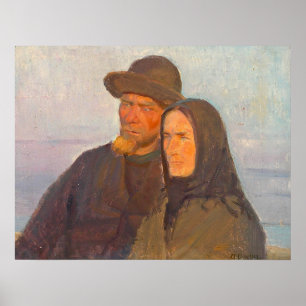 Poster Ole Markstrøm et sa femme