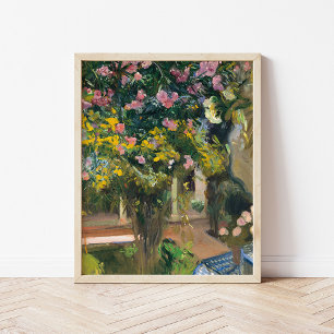 Poster Oleandres Joaquín Sorolla