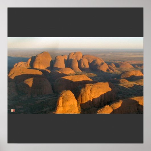 Poster Olgas à Dawn - Australie (Devant)