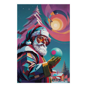 Poster Olive de Noël - Ken Gage Surreal Art