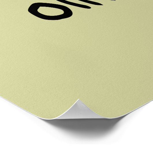 Poster Olive Ewe (Coin)