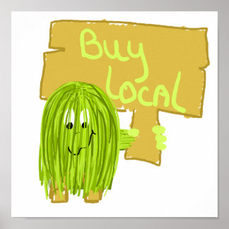 Poster Olive Green Acheter Local