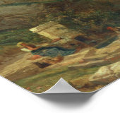 Poster Olive Groves à Varenna, Lac de Côme, Italie, 1861  (Coin)