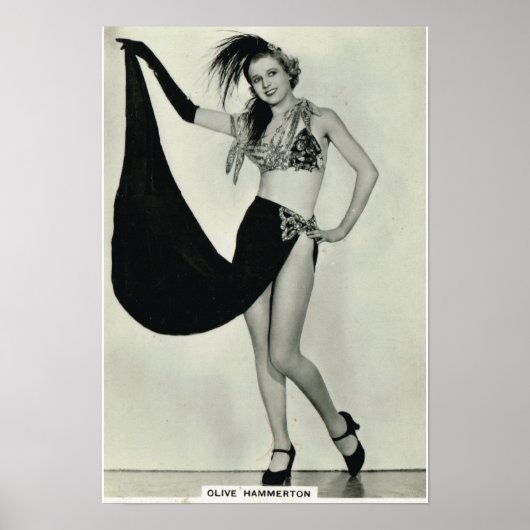 Poster Olive Hammerton (Devant)