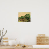 Poster Olive Picking Van Gogh Art (Cuisine)