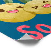 Poster Olive You So Much Funny Food Pun Baby  (Coin)