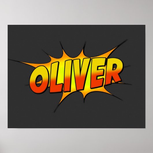 Poster Oliver (Devant)