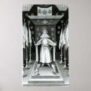 Poster Oliver Cromwell debout dans l'état;