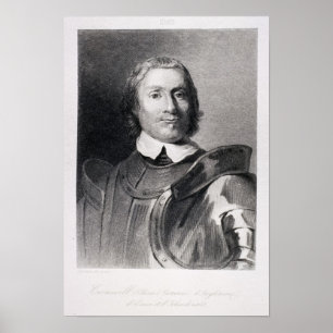 Poster Oliver Cromwell, Lord Protector of England