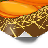 Poster Oliver Le Otter prend un Citrouille (Coin)